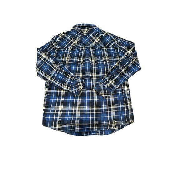 Legendary Whitetails The Original Buck Camp Flannel Men Med Plaid Corduroy Cuffs - Picture 2 of 5